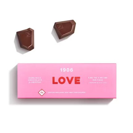 1906 LOVE chocolates for arousal cannabis edibles