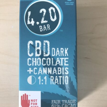 420 Bars Dark Chocolate CBD Bars