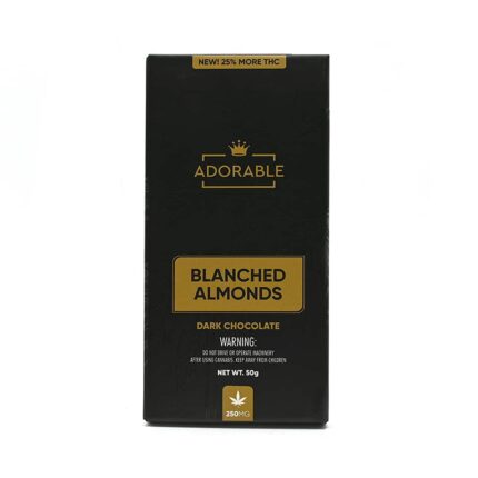 Adorable dark chocolate 250mg THC cannabis edible
