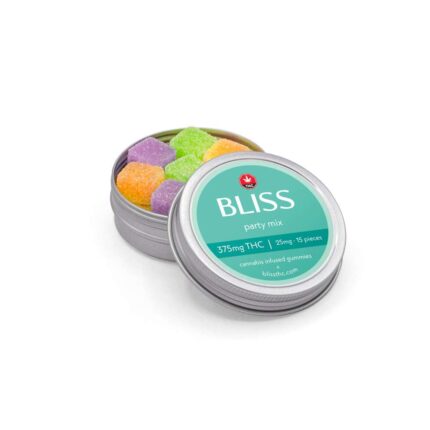 BLISS Edibles 375mg THC Party Mix