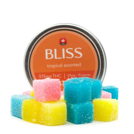 BLISS Weed Edibles 375mg THC Tropical