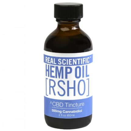 Blue Label CBD Hemp Oil Tincture (500mg CBD) 2 oz