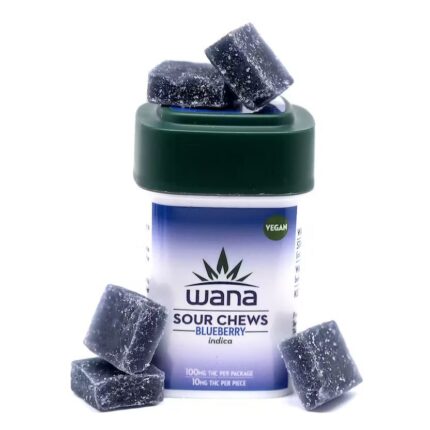 Blueberry indica gummies cannabis edibles