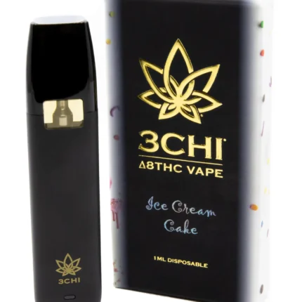 Buy 3Chi Ice Cream Cake Delta 8 Disposable Cartridge (1g)