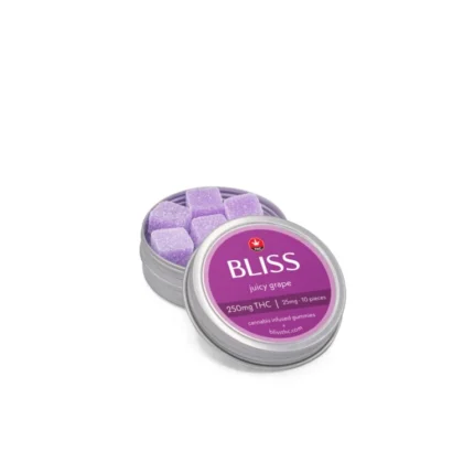 Buy Bliss Juicy Grape THC Weed Gummies EU