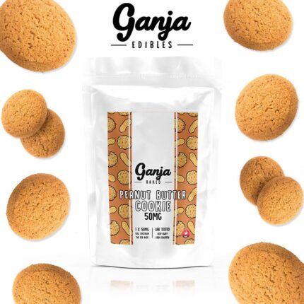 Buy Ganja Edibles – Peanut Butter Cookie 50MG