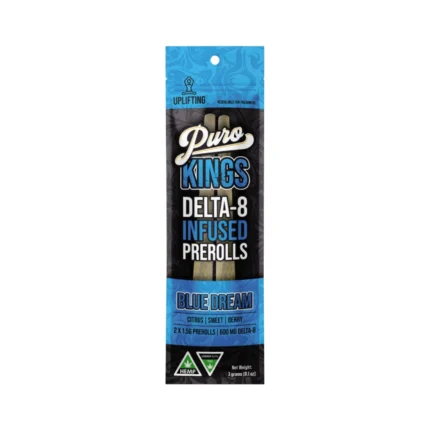 Buy Puro Kings Delta-8 Infused Pre-Rolls 2pc 3g