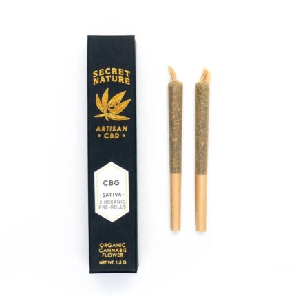 Buy Secret Nature CBG & Delta 8 Pre-Rolls