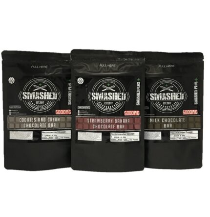 Buy Smashed Plus Chocolates 5000mg THC