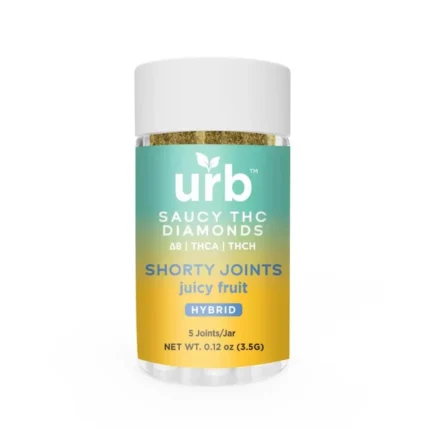 Buy Urb Saucy THC Diamond Shorty Joints 3.5g