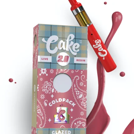 Cake 2.0 Coldpack D8 + HXC + THCP Disposable Vape Cartridge