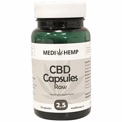 CBD Capsules Raw Hempseed Oil