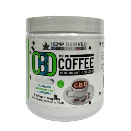 CBD instant coffee 400mg cannabis edible