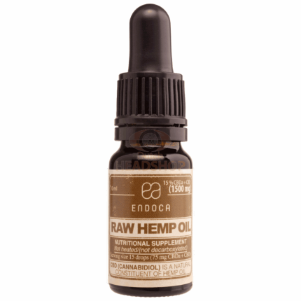 CBD oil raw Endoca 15% 1500mg cannabis oil