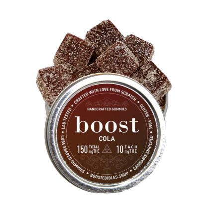 Cola boost gummies 150mg THC cannabis edibles