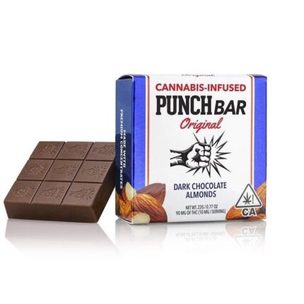 Original dark chocolate almonds 90mg THC cannabis edibles