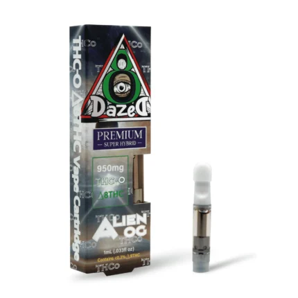 DazeD8 Alien OG Delta 8 THC-O Vape Cartridge