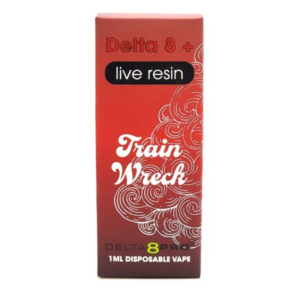 DELTA 8 PRO™ 1ML ∆8 THC TRAINWRECK LIVE RESIN DISPOSABLE VAPE