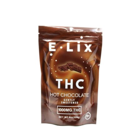E Lix hot chocolate mix 1000mg THC cannabis edible