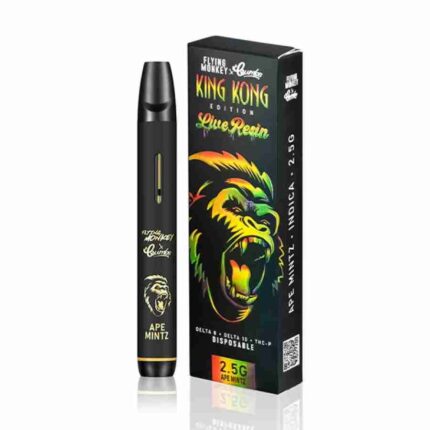 Flying Monkey Ape Mintz Live Resin D8 + D10 + THC-P Disposable Vape (2.5g)