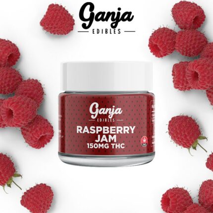 Ganja Edibles – Raspberry Jam 150MG THC