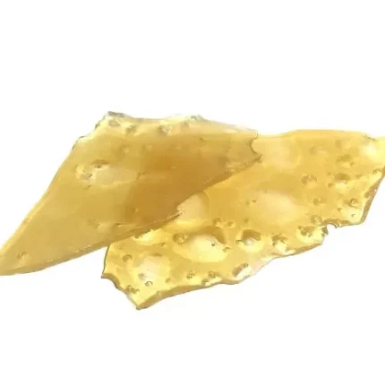Grape kush shatter cannabis concentrate