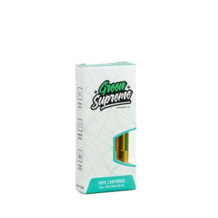 Green Supreme CBD Vape Carts