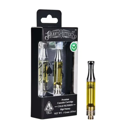 Heavy Hitters Live Resin Vape cartridge