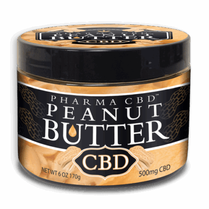 Hemp CBD peanut butter cannabis edible