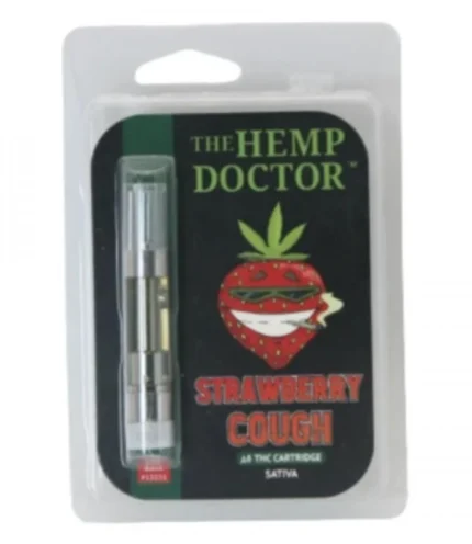 Hemp Doctor Strawberry Cough 1g Delta 8 THC Cartridge