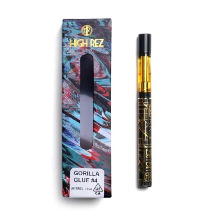 High Rez Live Resin 1g Rechargeable Vape Pen Gorilla Glue