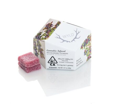 Huckleberry Hybrid Enhanced Gummies 100mg