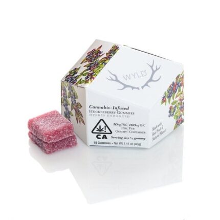 Huckleberry Hybrid Enhanced Gummies 100mg