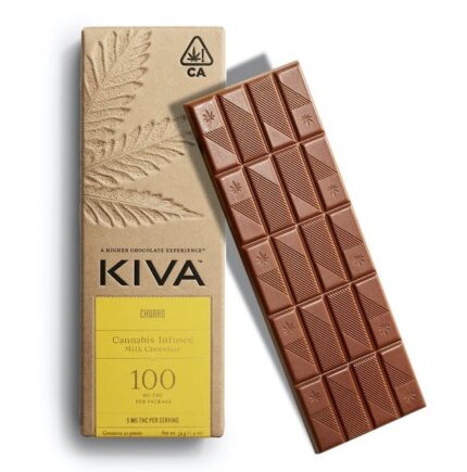 Kiva Churro Milk Chocolate Bar - 100mg