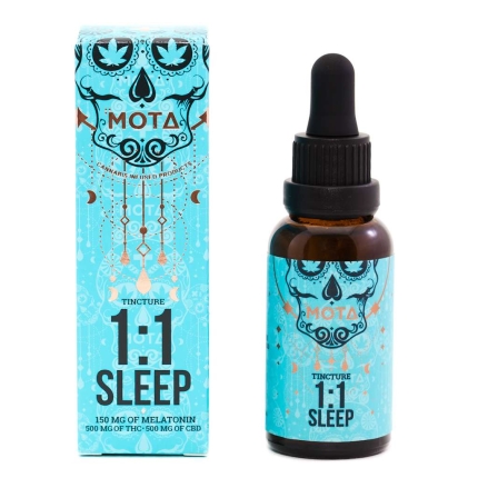 MOTA 1:1 THC CBD sleep tincture cannabis oil
