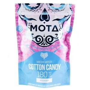 MOTA cotton candy 180mg THC cannabis edible