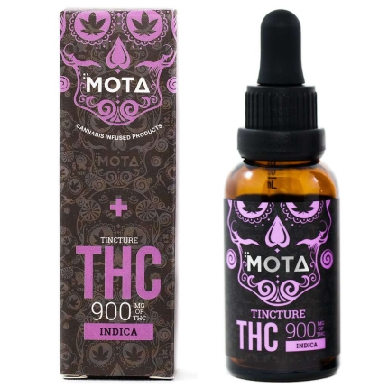 MOTA indica THC tincture cannabis oil