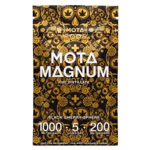 MOTA magnum black cherry sphere gummies 1000mg THC cannabis edibles