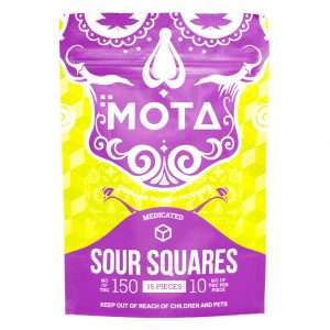 MOTA – Sour Squares Edibles