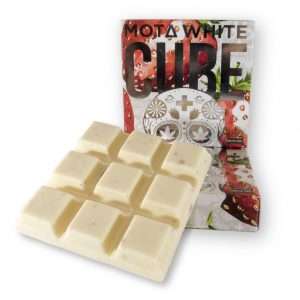 MOTA whites cannabis chocolate CBD cubes edibles
