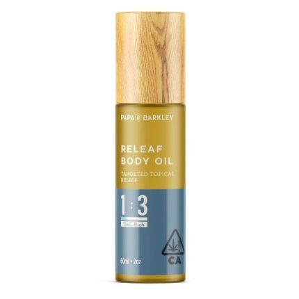 Releaf Body Oil 1:3 CBD & THC Europe