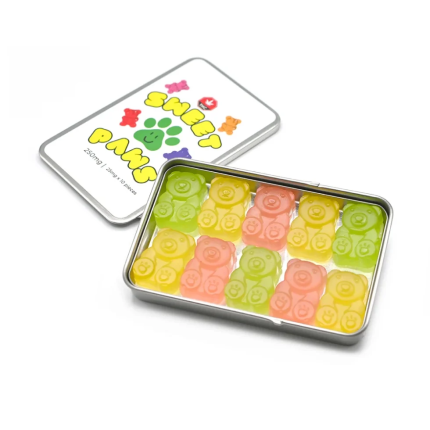 Sweet paws gummy bears 250mg THC cannabis edibles