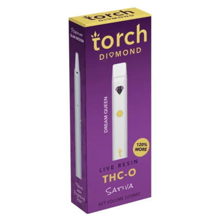 Torch Diamond THC-O + Delta 8 Disposable Vape (2.2g)