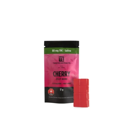 Twisted Extract Cherry SATIVA JELLY BOMBS