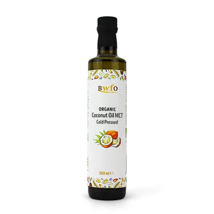 Organic MCT Coconut Oil (Cold Pressed) 500ml