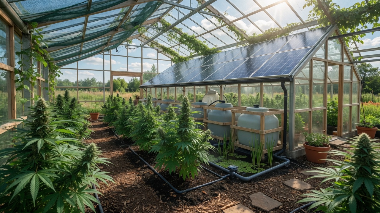 Sustainable cannabis cultivation eco-friendly growing methods